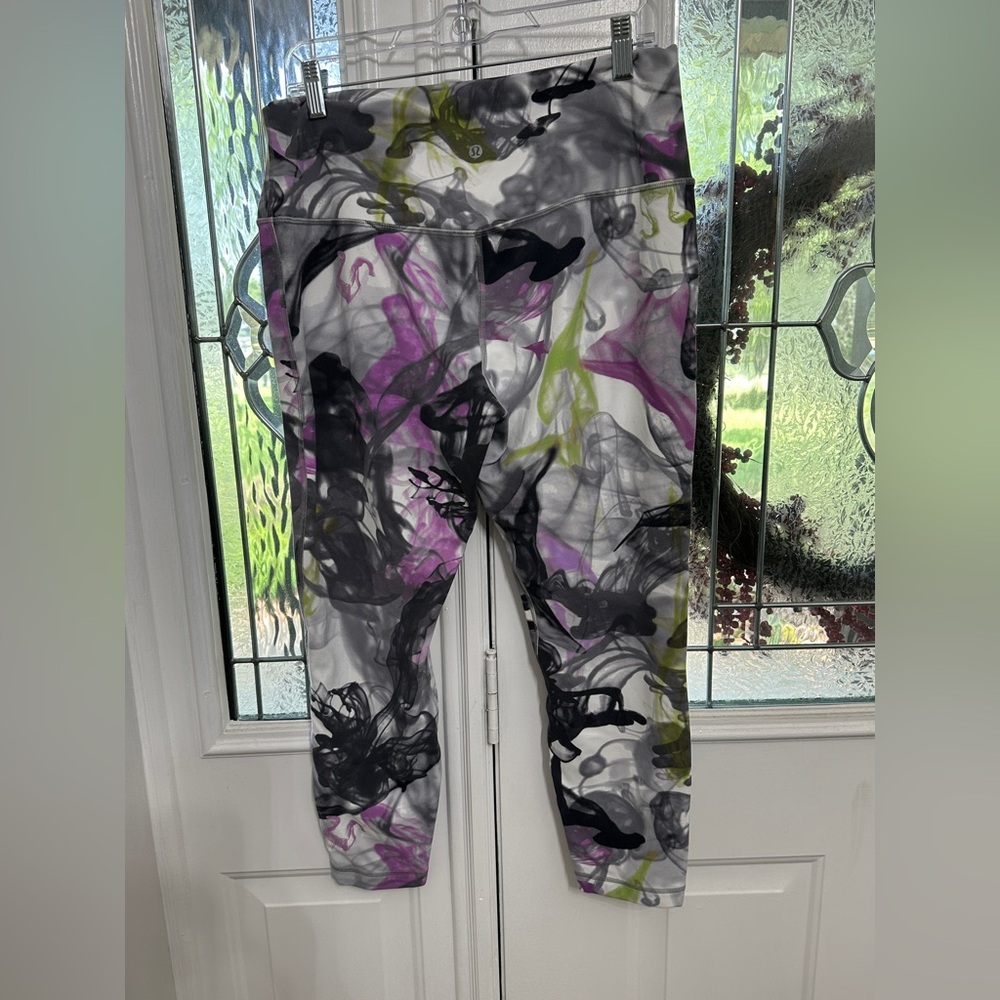 Lululemon Throwback Print Double Lined Align High… - image 2